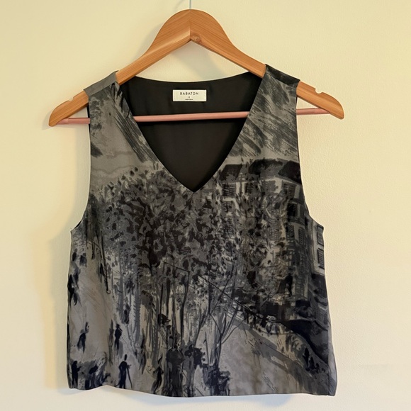 Aritzia Babaton V-Neck tank - Picture 1 of 4
